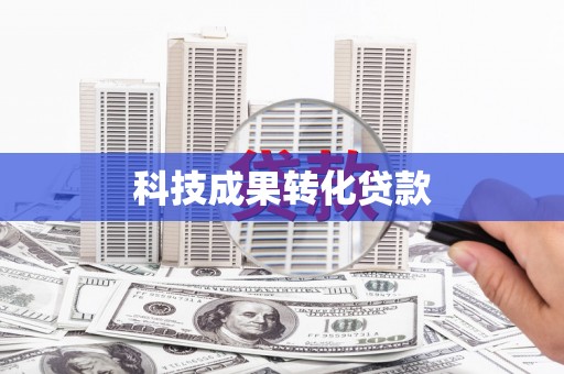 稻城科技成果转化贷款