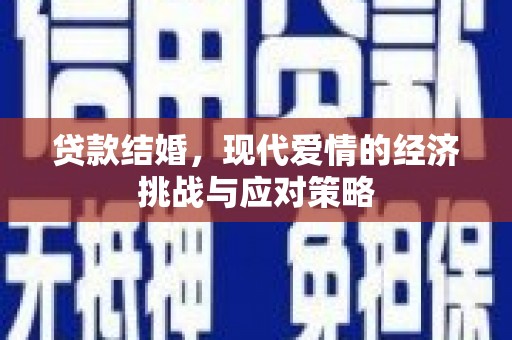 稻城贷款结婚，现代爱情的经济挑战与应对策略