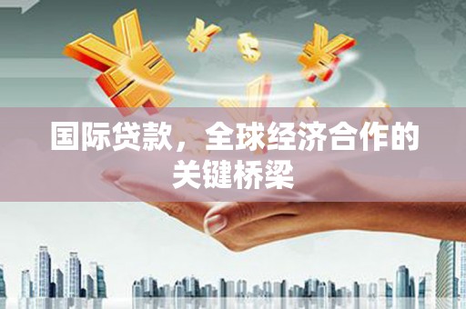 稻城国际贷款，全球经济合作的关键桥梁