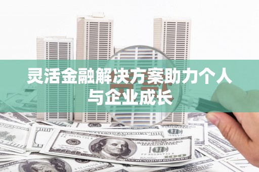 稻城灵活金融解决方案助力个人与企业成长