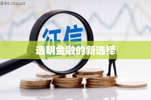 稻城透明金融的新选择