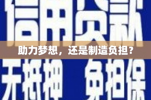 稻城助力梦想，还是制造负担？