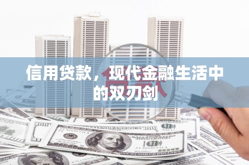 稻城信用贷款，现代金融生活中的双刃剑