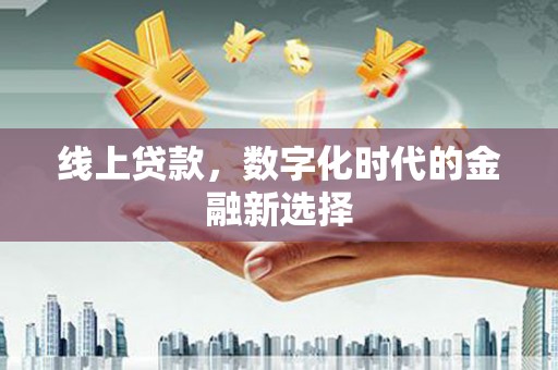 稻城线上贷款，数字化时代的金融新选择