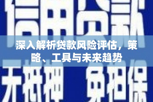稻城深入解析贷款风险评估，策略、工具与未来趋势