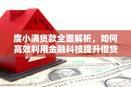 稻城度小满贷款全面解析，如何高效利用金融科技提升借贷体验