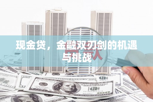 稻城现金贷，金融双刃剑的机遇与挑战