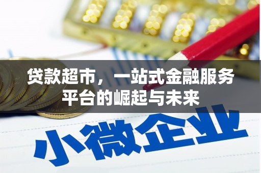 稻城贷款超市，一站式金融服务平台的崛起与未来