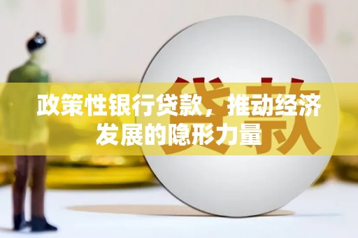 稻城政策性银行贷款，推动经济发展的隐形力量
