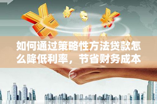 稻城如何通过策略性方法贷款怎么降低利率，节省财务成本