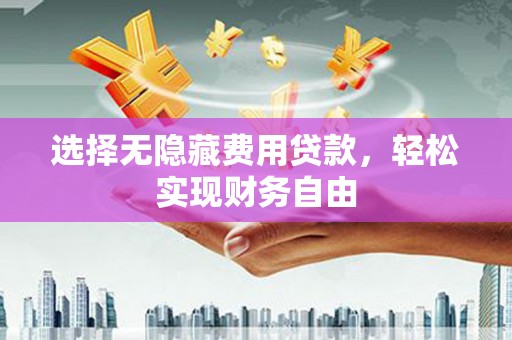 稻城选择无隐藏费用贷款，轻松实现财务自由