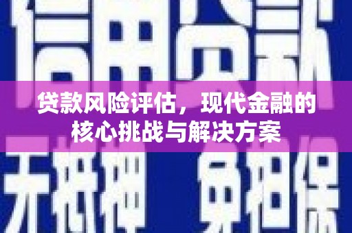 稻城贷款风险评估，现代金融的核心挑战与解决方案