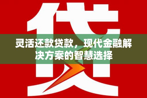 稻城灵活还款贷款，现代金融解决方案的智慧选择