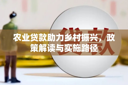 稻城农业贷款助力乡村振兴，政策解读与实施路径