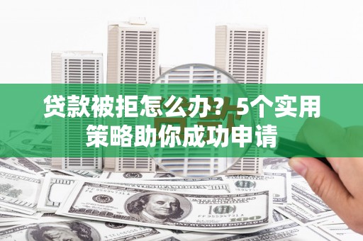 稻城贷款被拒怎么办？5个实用策略助你成功申请
