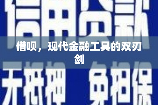 稻城借呗，现代金融工具的双刃剑