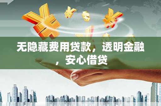稻城无隐藏费用贷款，透明金融，安心借贷