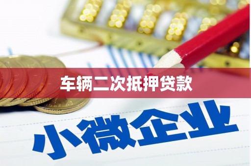 稻城车辆二次抵押贷款
