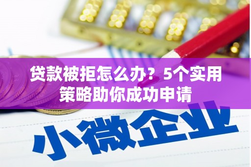 稻城贷款被拒怎么办？5个实用策略助你成功申请