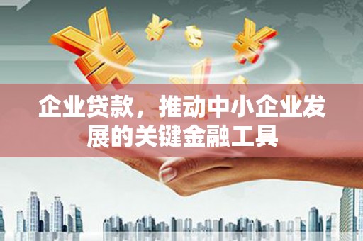 稻城企业贷款，推动中小企业发展的关键金融工具