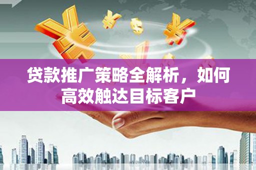 稻城贷款推广策略全解析，如何高效触达目标客户