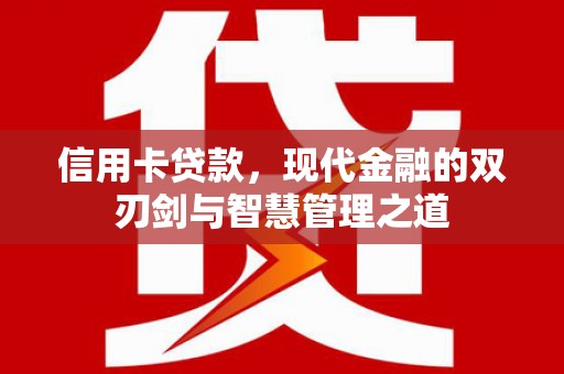 稻城信用卡贷款，现代金融的双刃剑与智慧管理之道