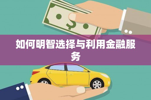 稻城如何明智选择与利用金融服务