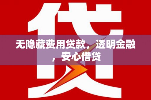 稻城无隐藏费用贷款，透明金融，安心借贷