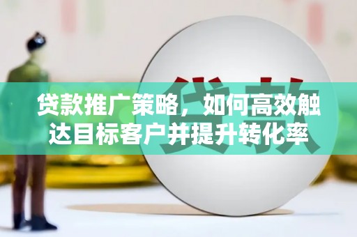稻城贷款推广策略，如何高效触达目标客户并提升转化率