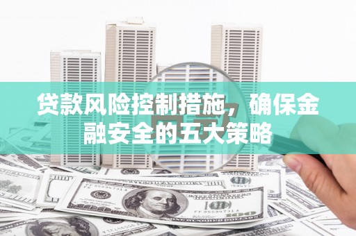 稻城贷款风险控制措施，确保金融安全的五大策略
