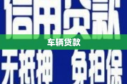 稻城车辆贷款