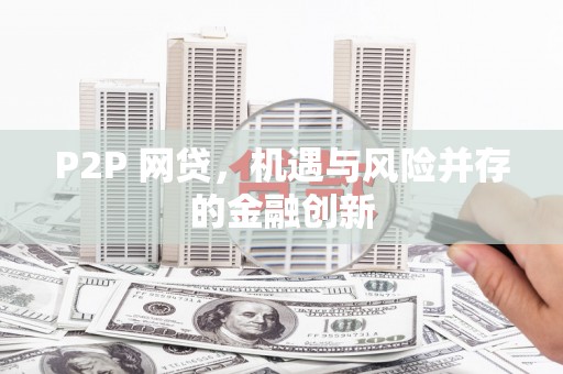 稻城P2P 网贷，机遇与风险并存的金融创新