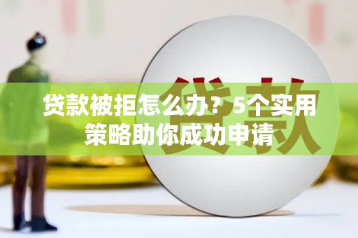 稻城贷款被拒怎么办？5个实用策略助你成功申请
