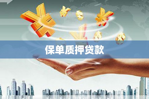 稻城保单质押贷款