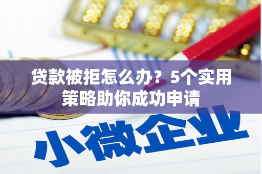 稻城贷款被拒怎么办？5个实用策略助你成功申请