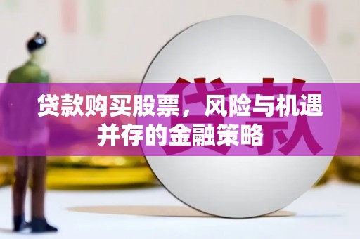 稻城贷款购买股票，风险与机遇并存的金融策略