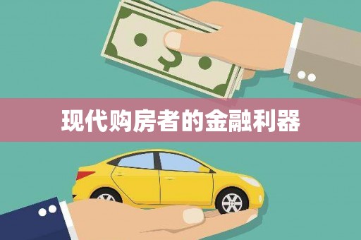 稻城现代购房者的金融利器