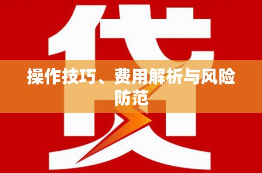稻城操作技巧、费用解析与风险防范