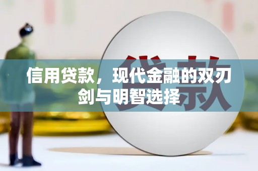 稻城信用贷款，现代金融的双刃剑与明智选择